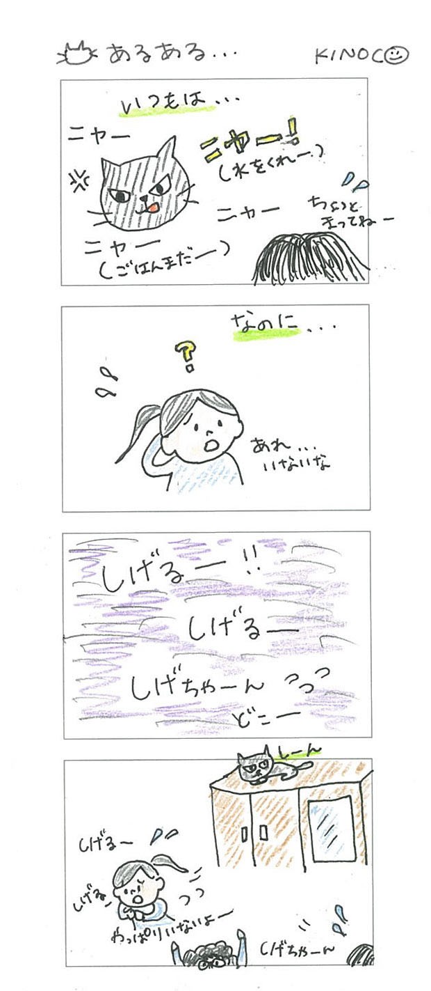 連載 4コマ漫画第3話 4話 フラワーギフトのオンラインショップ 花と猫と私 By ハートフラワー