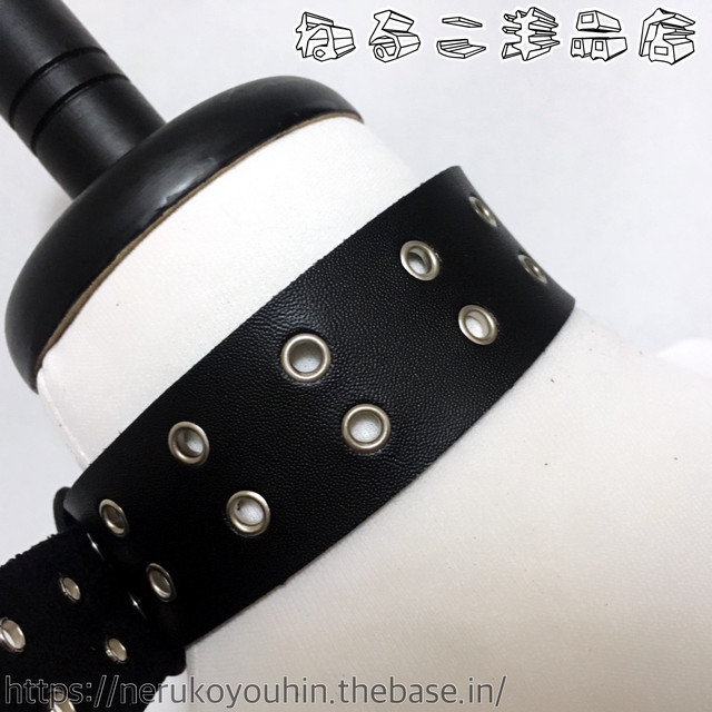 首回り 46cm 首が太い方でも安心のチョーカー ヒト用チョーカー専門店 ねるこ洋品店