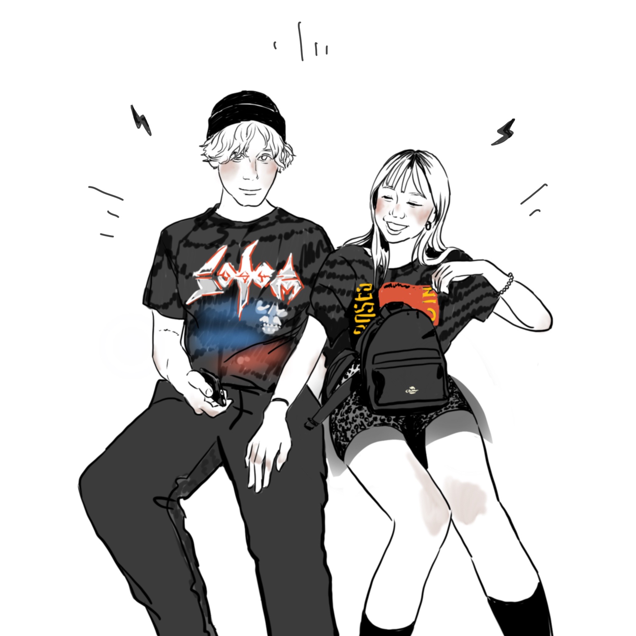 動物画像のすべて ロイヤリティフリー美男 美女 カップル イラスト