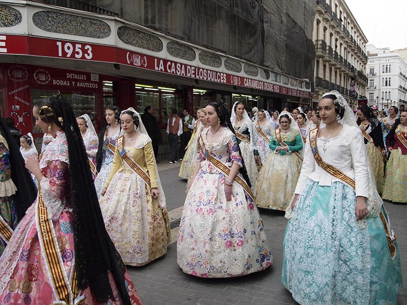 スペイン バレンシアの火祭り ラス ファジャス Las Fallas Enfoque