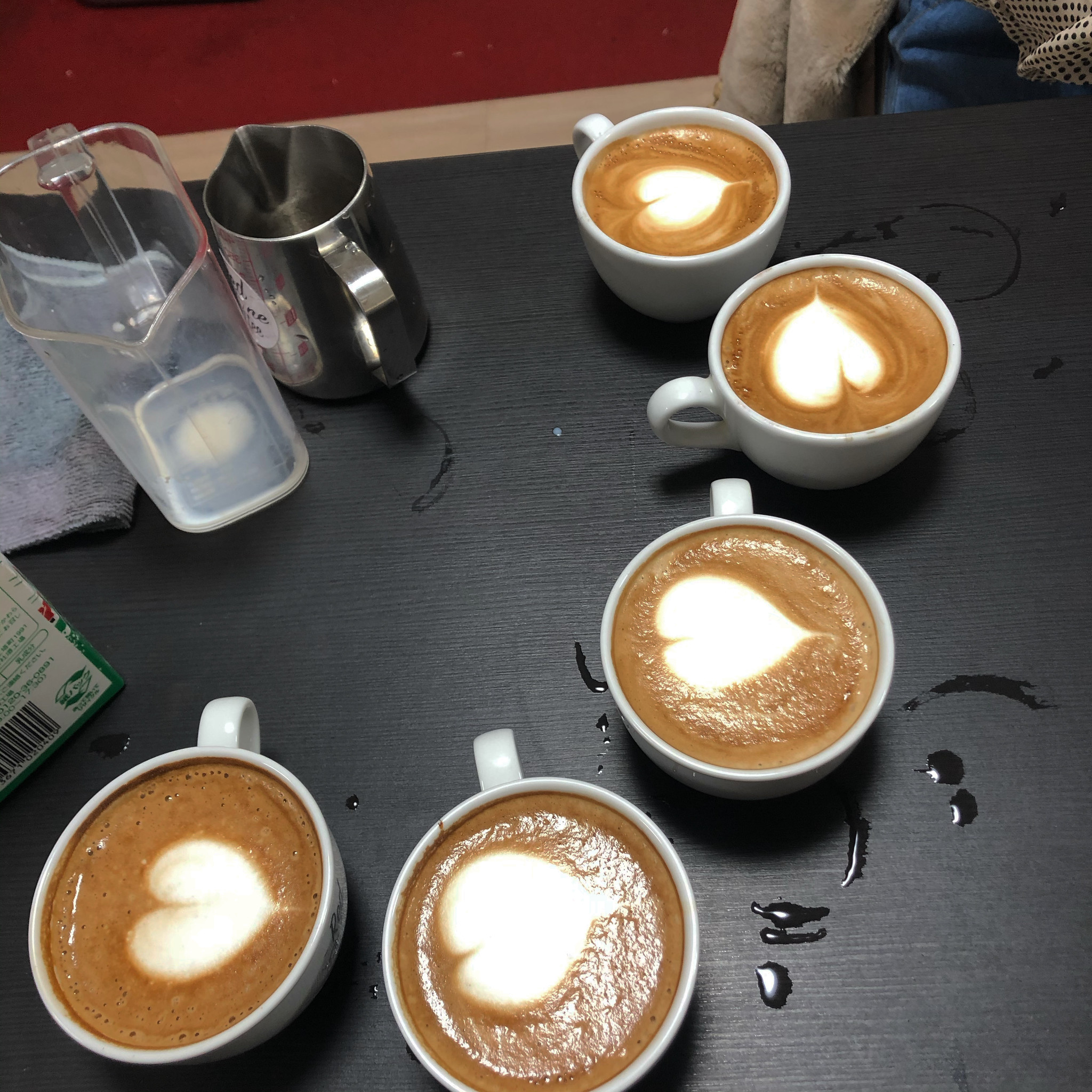 ラテアート教室大阪 Redstonecoffee