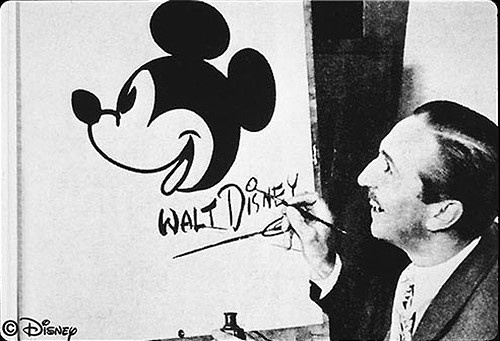 ウォルト ディズニー Walt Disney 略歴です 絵箱