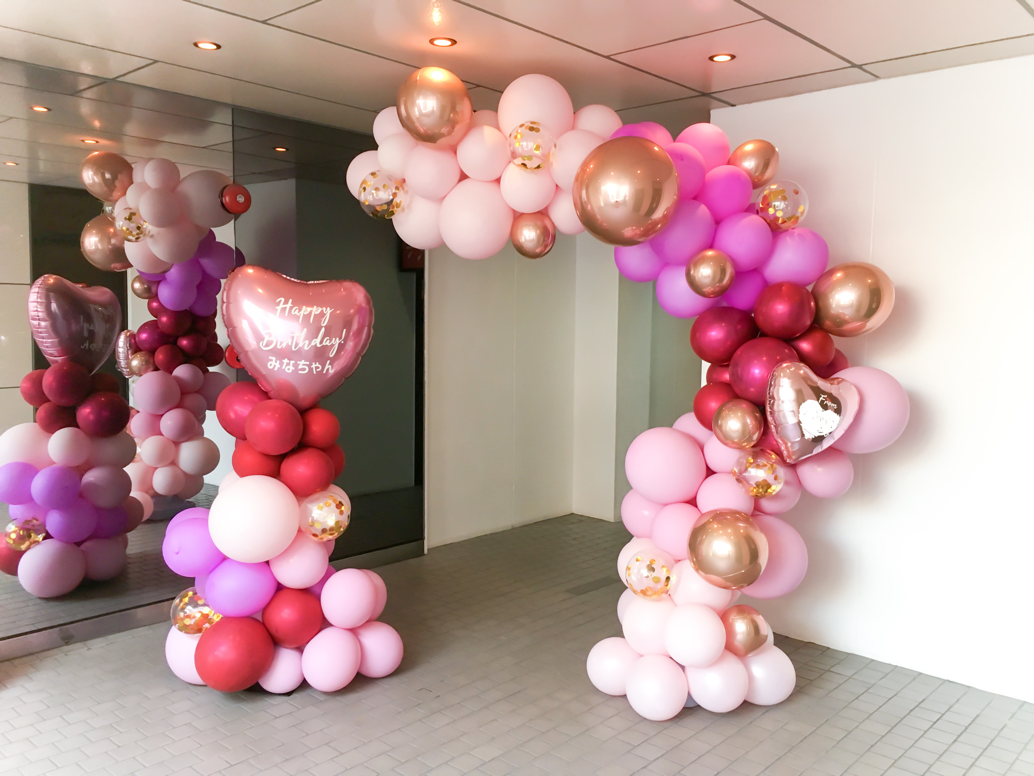 写真ばえる 今どき女子のオシャレカラーなバルーンアーチ Mairy Balloon 写真ばえる 今どき女子のオシャレカラーなバルーンアーチ Mairy Balloon