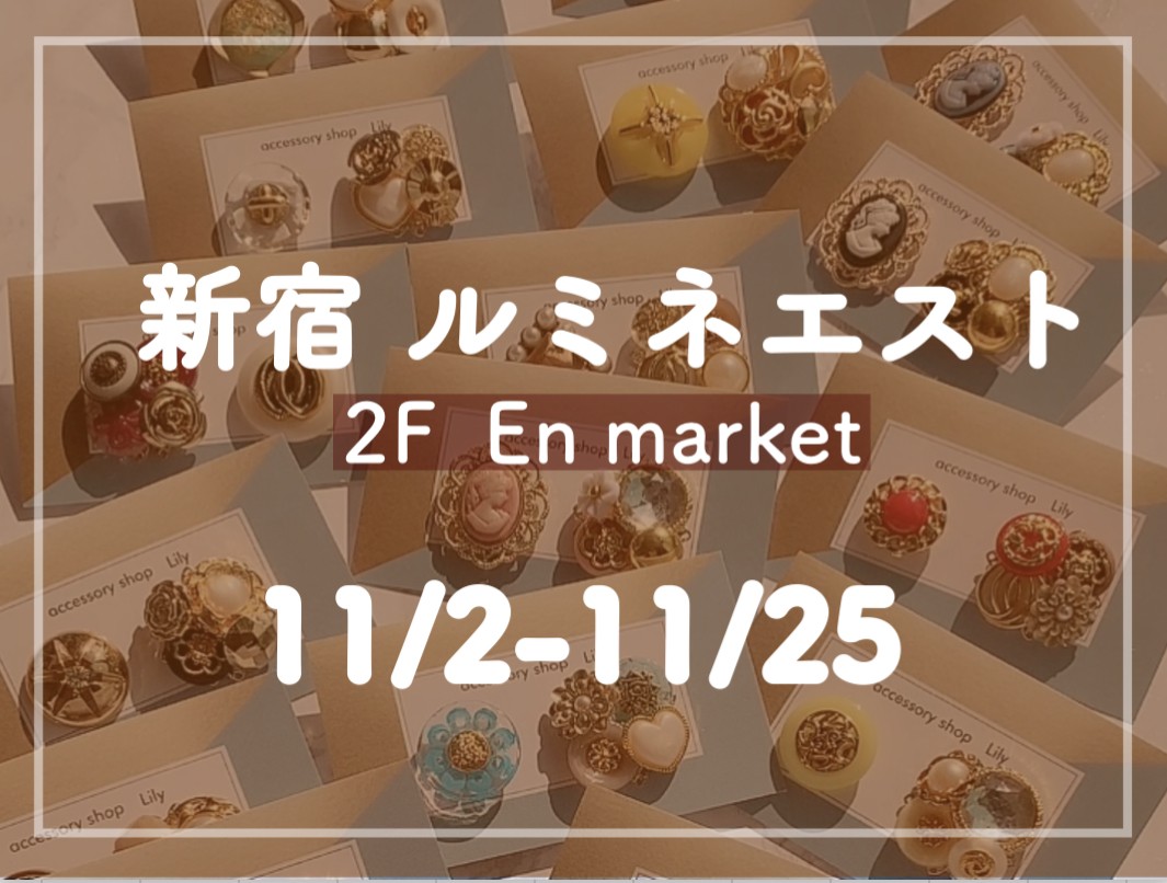 ルミネエスト新宿 アクセサリーshop Lily ルミネエスト新宿 アクセサリーshop Lily