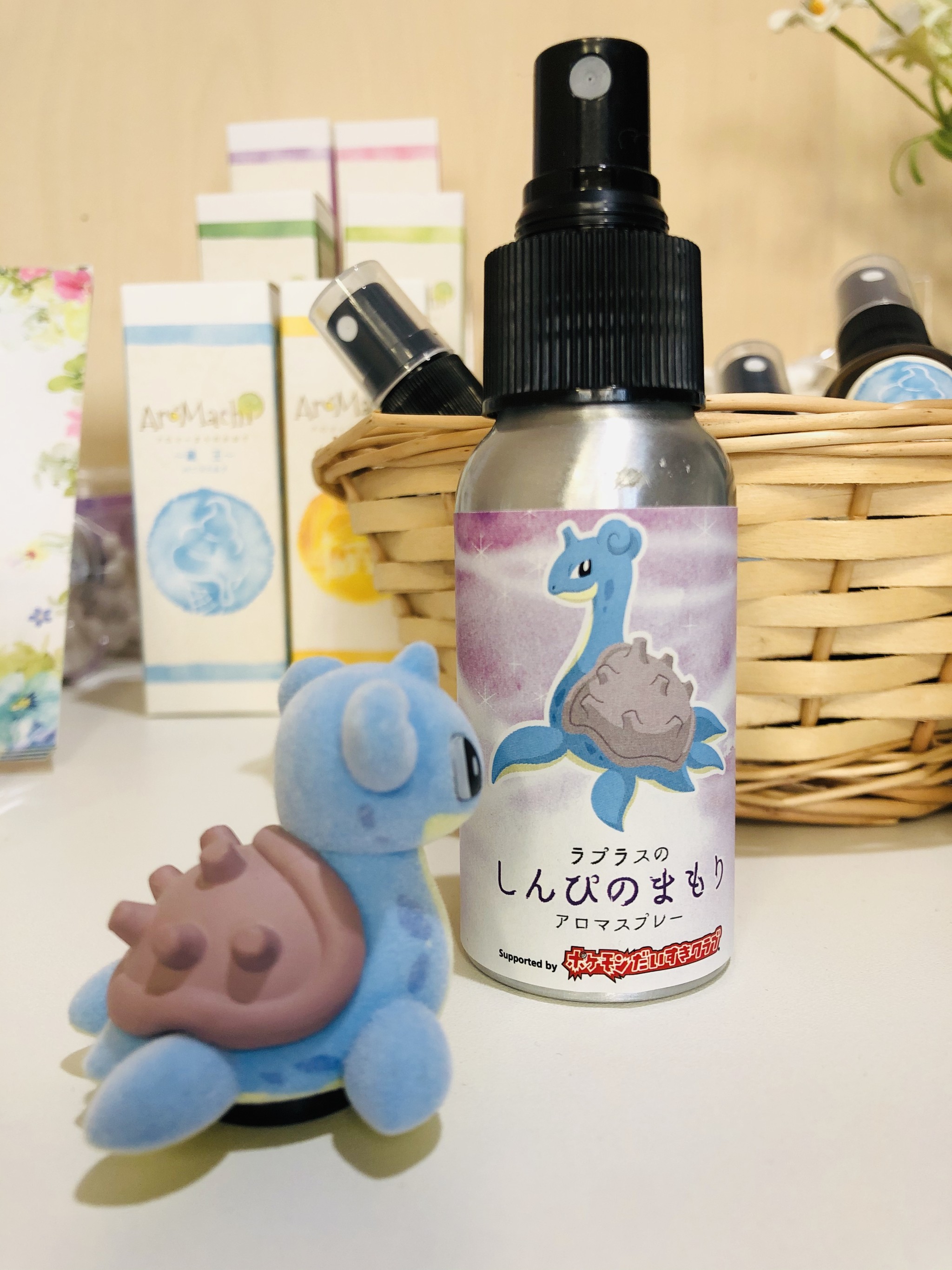 宮城県応援ポケモン ラプラス コラボグッズとの撮影 レソンシエル ジャポン レソポン 宮城県応援ポケモン ラプラス コラボグッズとの撮影 レソンシエル ジャポン レソポン