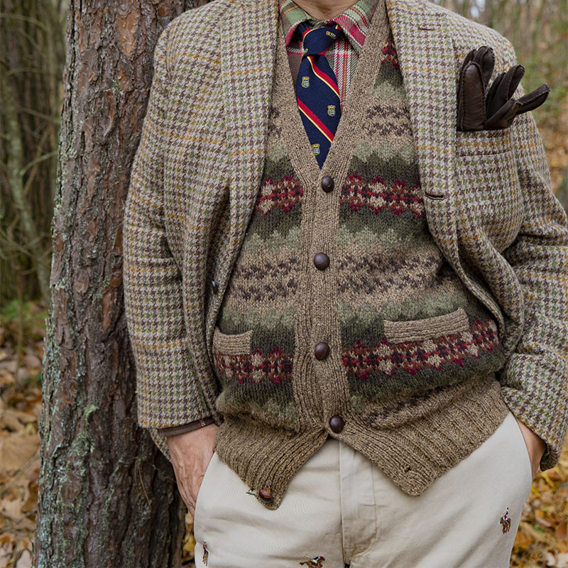 トラッドな装いとマフラー Room Style Store