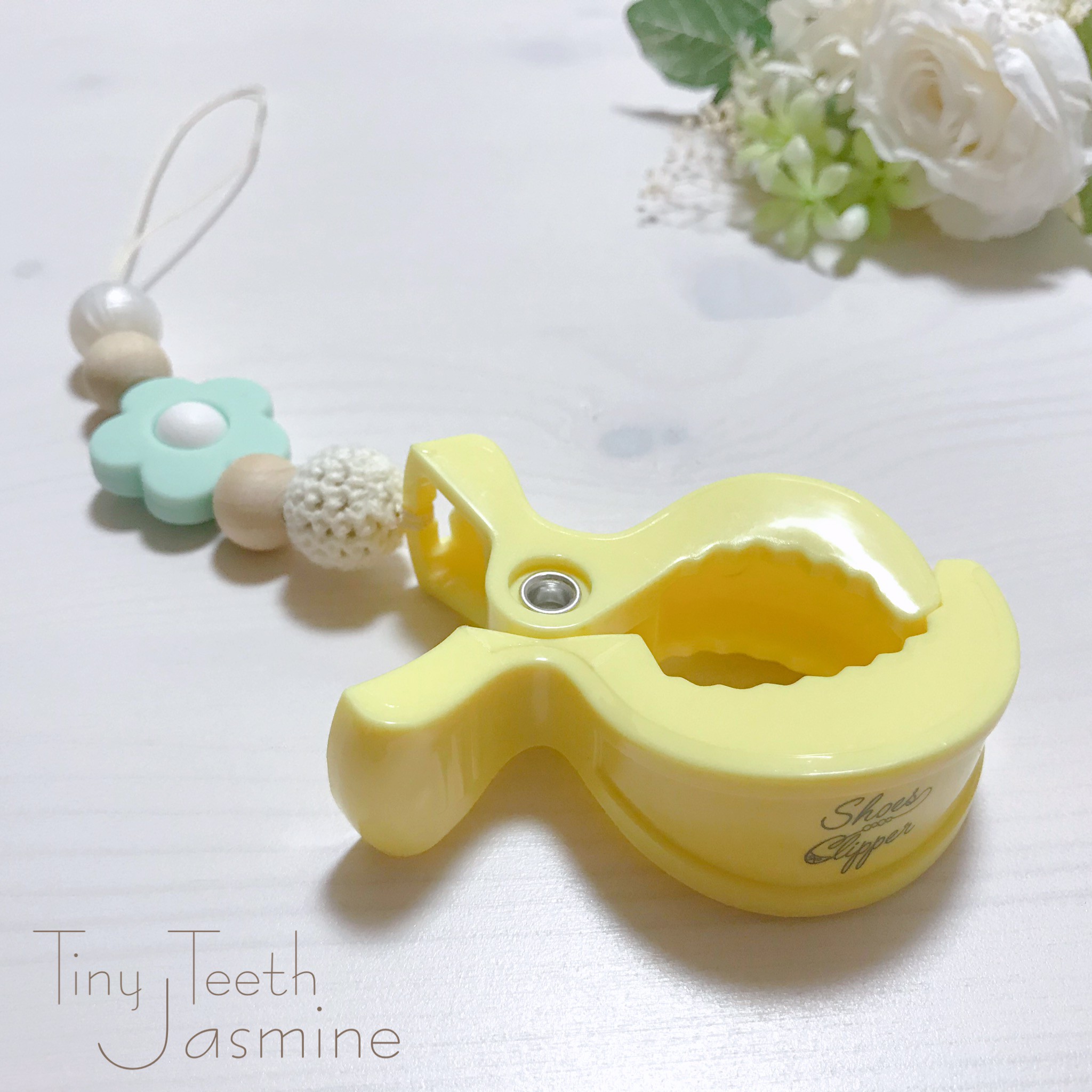 シューズクリップ Jasmine 歯固め ベビーグッズ