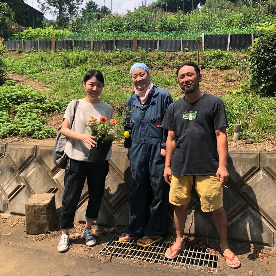 店長コラム オーガニックフラワーを求めて藤野へ 24rhythm 働く女性の24hに寄り添うセレクトギフトストア