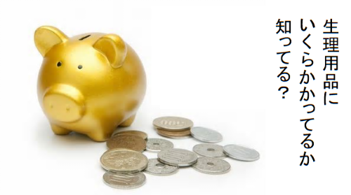 生理でかかるお金の話 月とハンモック 母から娘へ伝える次世代生理