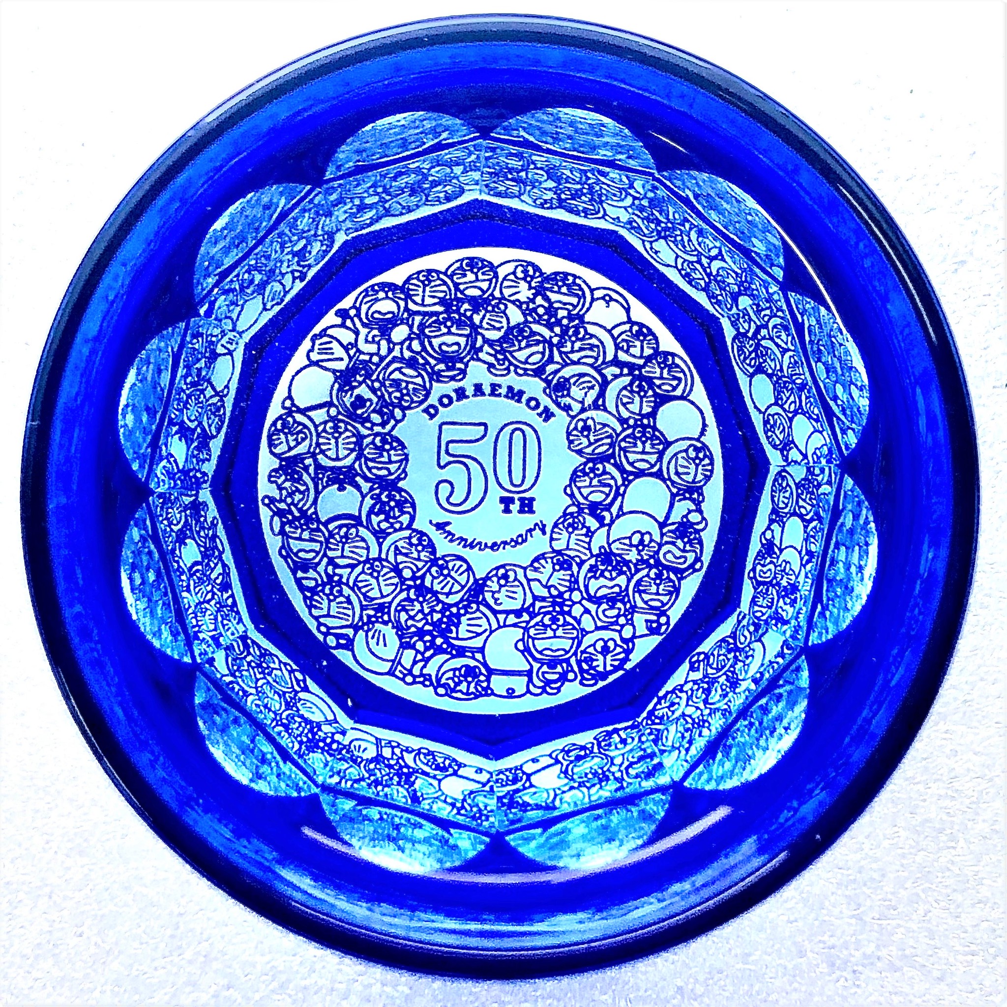 ドラえもん50周年記念切子を制作しました Glasslab 江戸切子 砂切子の通販