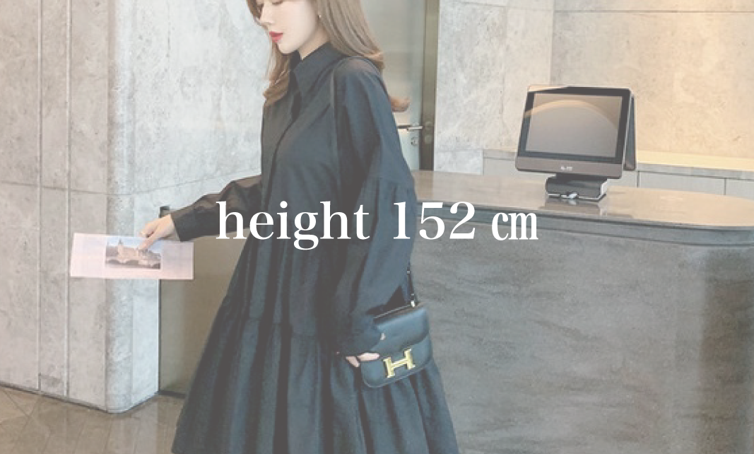 152 着画 Aラインシャツワンピース着てみました Stella Tokyo