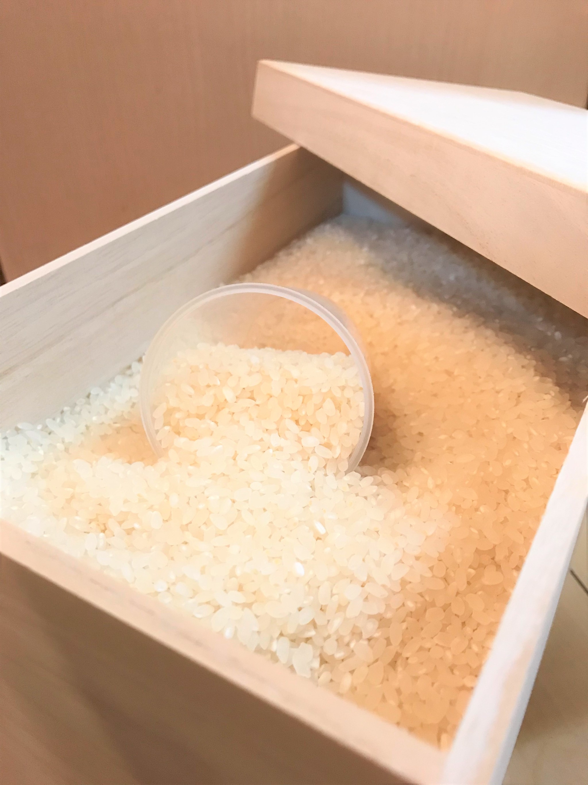 時間 米 浸す 水 に