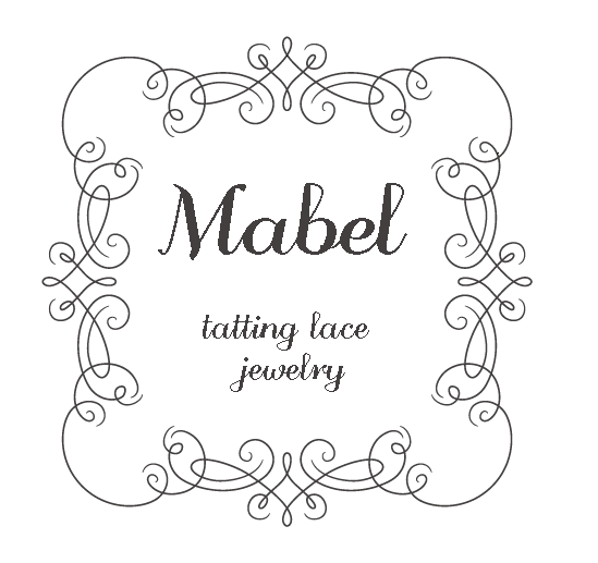 Mabel-tatting lace jewelry-