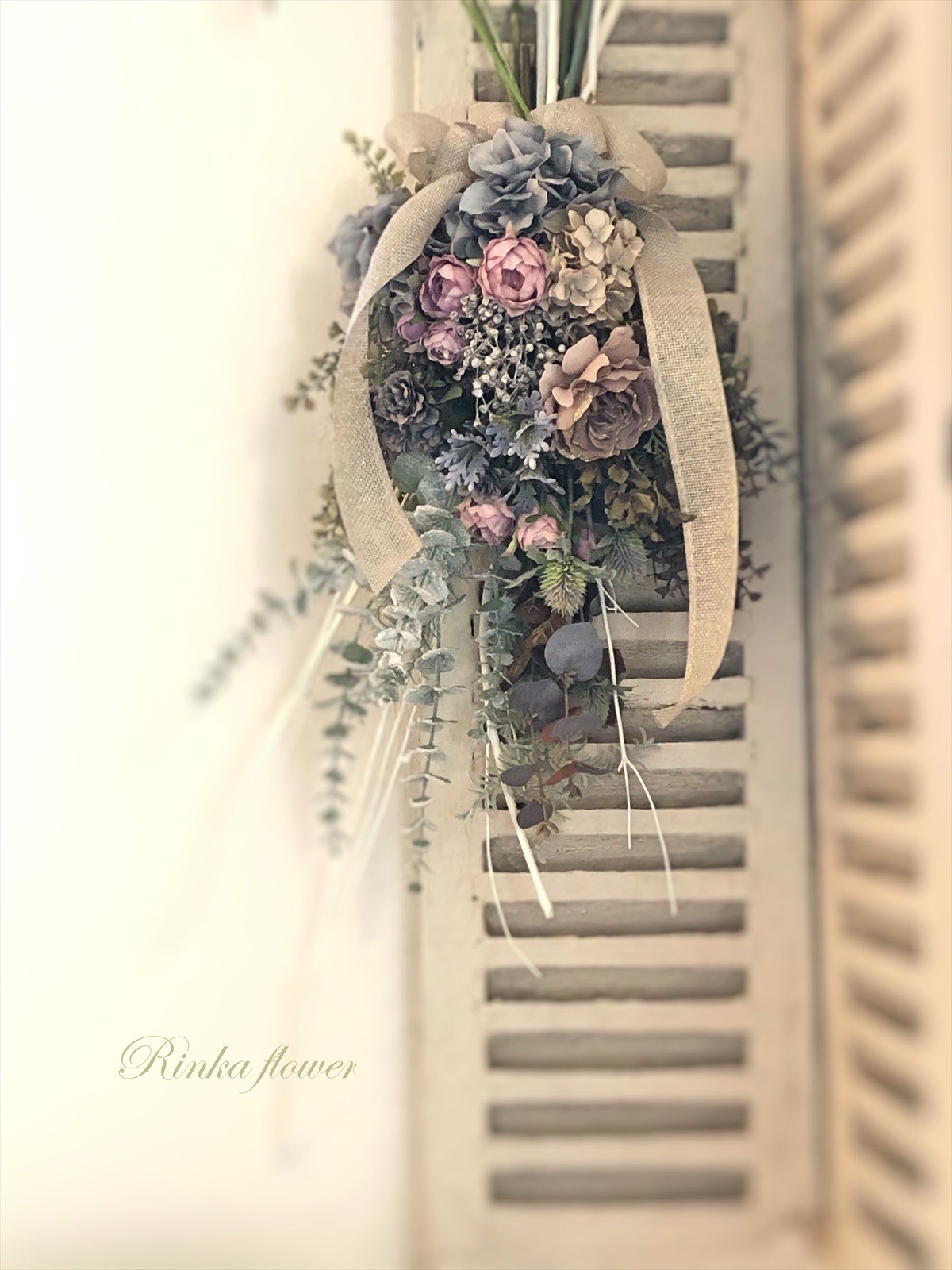 Rinka Flower アーティフィシャルフラワーを使った花雑貨の販売