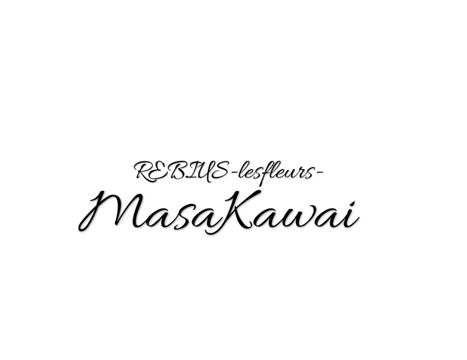 REBIUS-les fleurs- MASA KAWAI