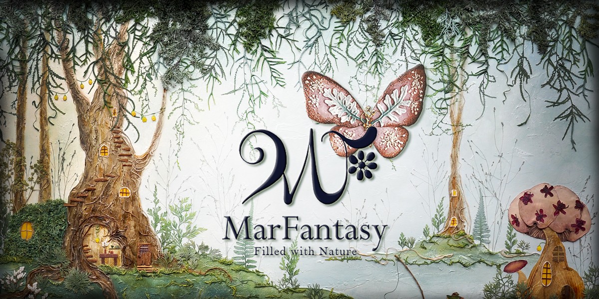 Marfantasy メルファンタジー 植物のアート アクセサリー