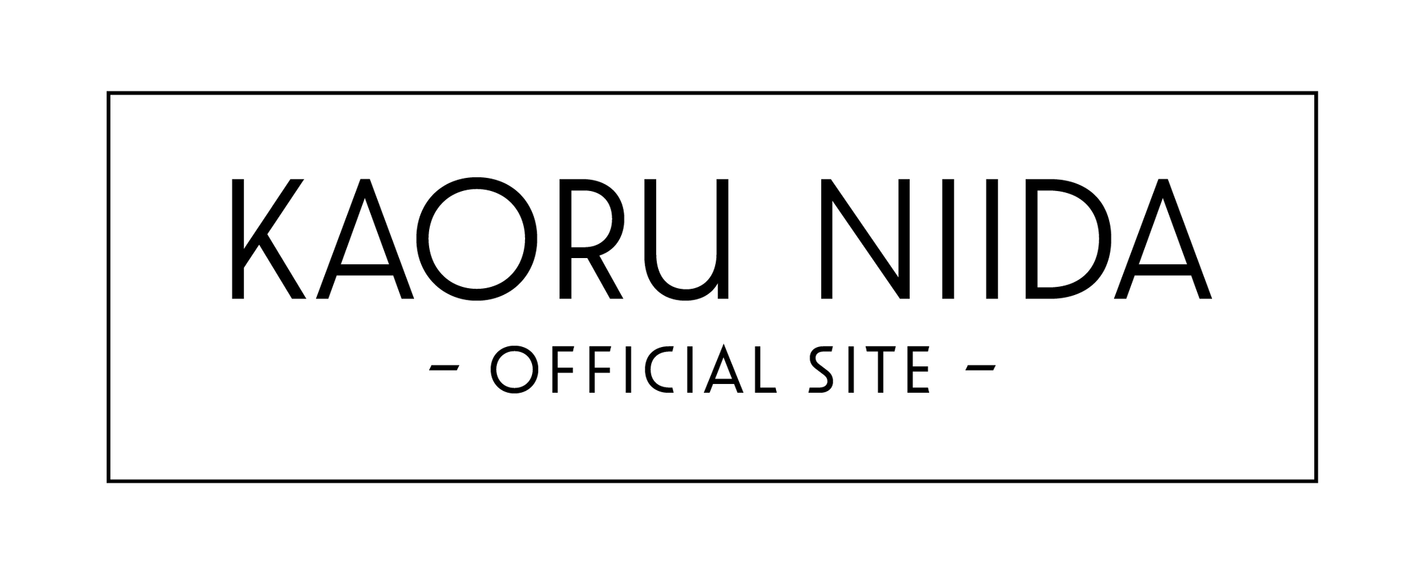 KAORU NIIDA Official Site【仁井田薫】