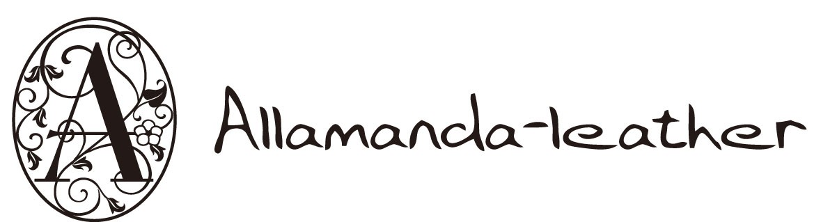 Allamanda-leather(アラマンダレザー）フラワートートバッグ