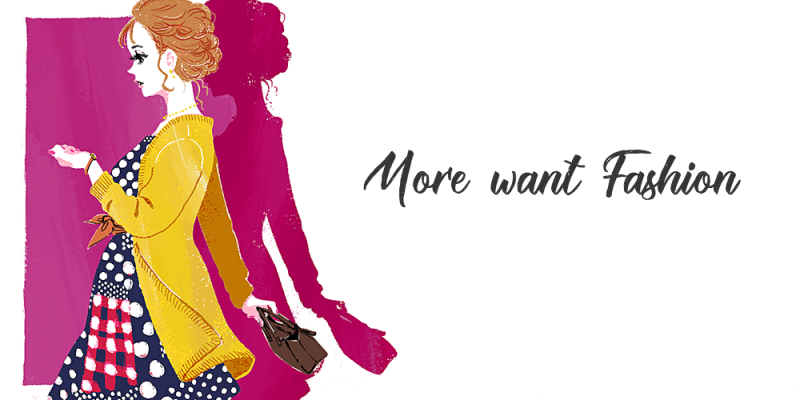 イラストモデル More Want Fashion