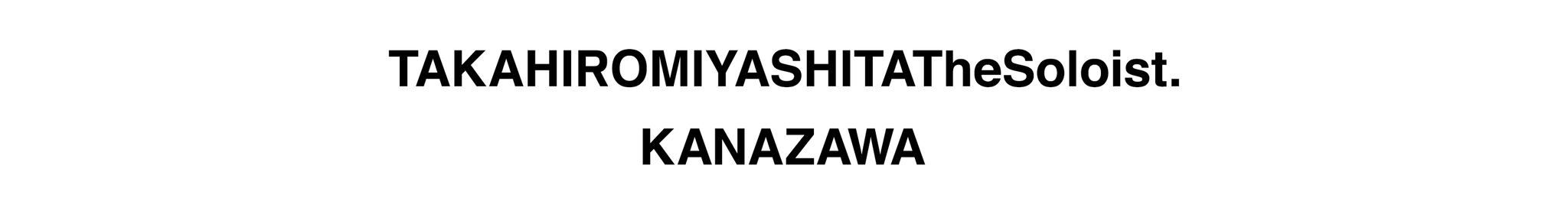 TAKAHIROMIYASHITATheSoloist. ビッグピン付 カラー お手頃な価格で