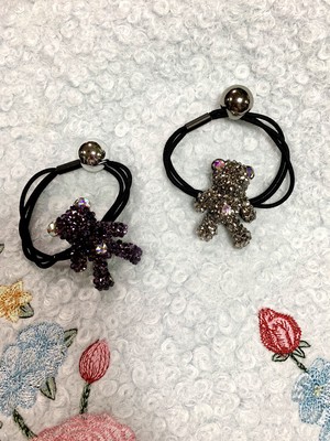 【Imported no brands】ラインストーンクマポニー (949-999) 【Imported no brands】ラインストーンクマポニー (949-999)