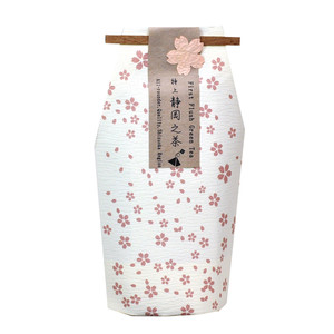 お守型　さくら柄　静岡之茶ティーバッグ