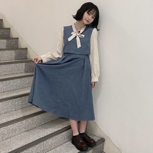 桜様着用アイテム バイカラーリボンタイワンピース レディースファッション通販 Foxx Co フォックス