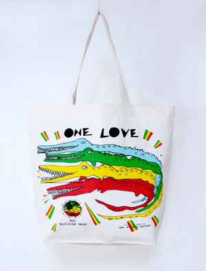 ONE LOVE canvas eco bag