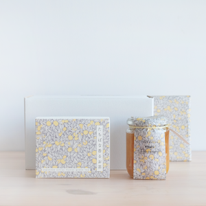 ギフトD:「たちばな香るお茶ティーバッグ」と「たちばなじゃむ250ｇ」のセットです