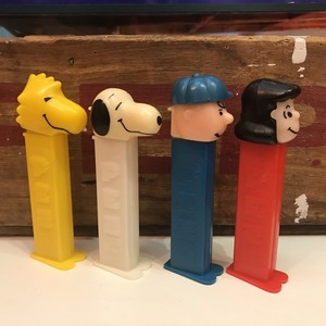 Pez スヌーピー ペッツ 4種セット 旧顔ver 福岡 大名のおもちゃ屋 トイズヘッド