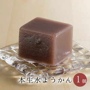 本生水ようかん 1個 本生水ようかん 1個
