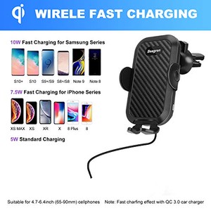 Jpcs 最新版 Lcdoled車載ホルダー Qiワイヤレス充電器 内蔵バッテリー 車 スマホホルダー Iphone 車載充電器 Iphone 12 11 Pro Xr Xs Xs Max Samsung Xperia等全機種対応 Az Japan Classic Store