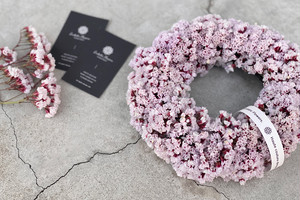 Statice Wreath S | スターチス シンジーシルバー リース
