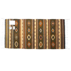 メキシコ　ハンドメイドラグ [007_BROWN]