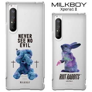 Xperia 1 Ii Milkboy ケース カバー Pc ハード ハードケース クリアケース クリア シンプル かわいい グッズ ミルクボーイ クマ くま ウサギ うさぎ So 51a Sog01 Xperia1ii 2 エクスペリア ワン マークツー スマホカバー スマホケース S Ow 7g8 Stars