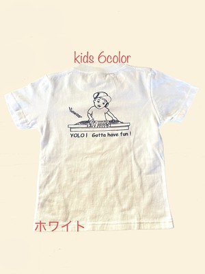 NoweeeキッズTシャツ〜DJ〜【全6色】