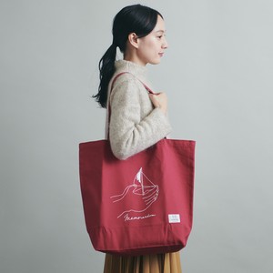 トートバッグ　バーガンディ　「memorandum」発刊記念グッズ