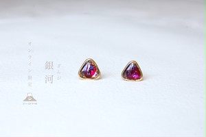 銀河 ピアス / 樹脂ピアス / イヤリング 銀河 ピアス / 樹脂ピアス / イヤリング