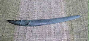 鉄器 あゆペーパーナイフ 鉄器 あゆペーパーナイフ