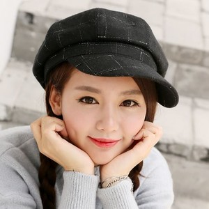 キャスケット キャスケット帽子 オールシーズン チェック柄 ２種類 レディース レディースの海外トレンドファッション通販サイト Kahana