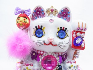 金運 親子招福ジュエリー招き猫 エリザベス (S) 贈り物 開店祝い 開業