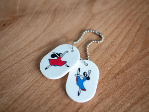 DANCE キーホルダー