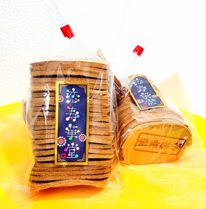 ★25枚入り★ハチミツ手焼きせんべい俵袋(Honey Senbei Bag 25 pieces) ★25枚入り★ハチミツ手焼きせんべい俵袋(Honey Senbei Bag 25 pieces)