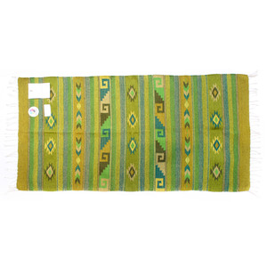 メキシコ　ハンドメイドラグ [002_GREEN]