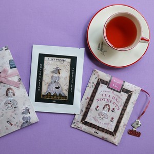 網代幸介 & 霧とリボン|紅茶&ティバッグ・ノートレット|A HAPPY TEA-PARTY