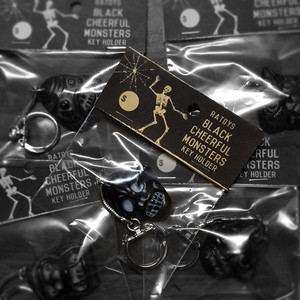 BLACK CHEERFUL MONSTERS KEY-HOLDER BLACK CHEERFUL MONSTERS KEY-HOLDER