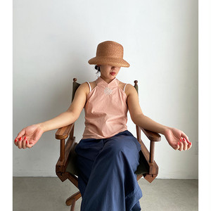 K-3-coralpink/Halterneck