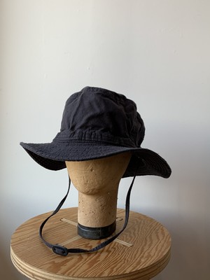 WORKS & LABO.(ワークス&ラボ)BOONIE オフブラック(チンコードハット) WORKS & LABO.(ワークス&ラボ)BOONIE オフブラック(チンコードハット)