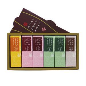 羊羹 ようかん 薄墨羊羹 こざくら 6個入 羊羹 ようかん 薄墨羊羹 こざくら 6個入