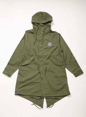 LOOPHOOP MODS COAT  <KHAKI>